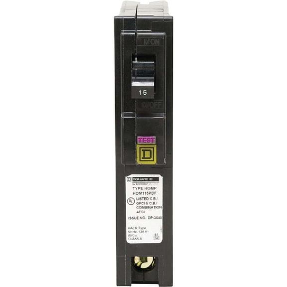 Homeline 15a Hom Cafcigfi Breaker HOM115PDFC