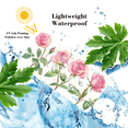 thumbnail image 4 of 1 Pcs 2D Flat License Plate Covers & Frames, Pink Roses For Decorative Front, Waterproof For Decoration Aluminum License Plate Covers & Frames Cover For Men Women, 12" X 6", 4 of 7