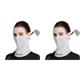 thumbnail image 1 of Mascarilla facial unisex Seda de hielo suave Mascarilla deportiva Bufanda para golf al aire libre (Gris), 1 of 4
