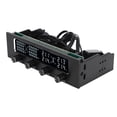 thumbnail image 3 of Controlador de ventilador de PC, pantalla LCD de velocidad ajustable, controlador de temperatura con tornillos, pegatinas para refrigeración de CPU gráfica, 3 of 8