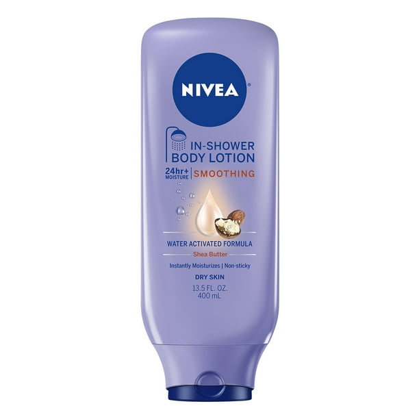 tidligere klima Distrahere NIVEA In-Shower Smoothing Body Lotion 13.5 fl. oz. - Walmart.com