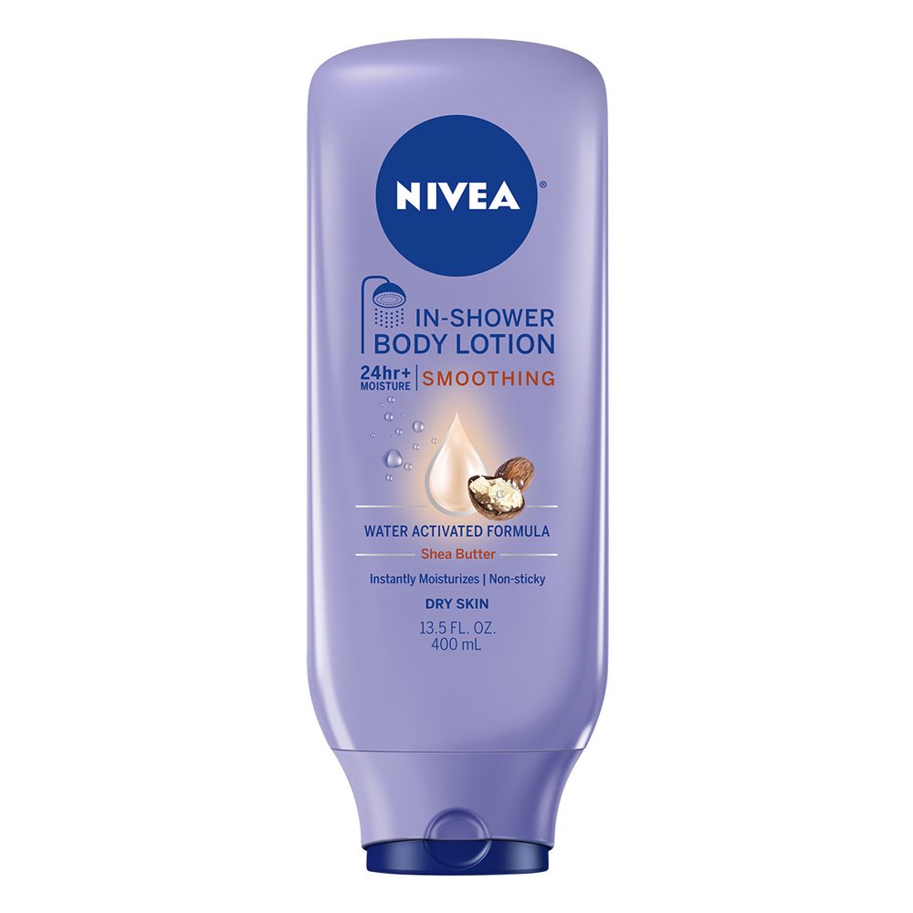 NIVEA InShower Smoothing Body Lotion 13.5 fl. oz.