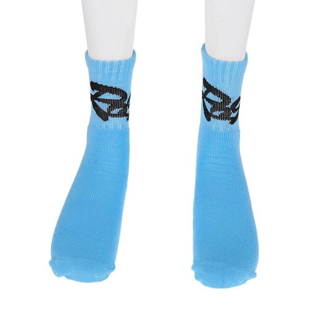 Calcetines Deportivos Para Niños Patinaje En Línea Patinaje Sobre Bádminton Medias De Baloncesto Calientes Azul