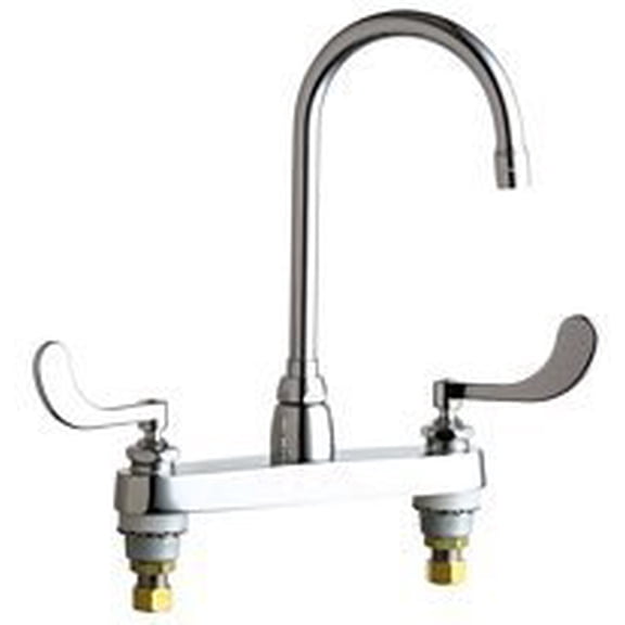 Chicago Faucets 1100-Gn2ae3v317ab Commercial Grade High Arch Kitchen Faucet - Chrome