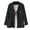 Black, variant on Trench Coat Women Winter Jackets for Women Women's Long Sleeves Stylish Solid Color Windbreaker Fashionable Waistband Zipper Round Casual Outwear