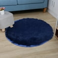 thumbnail image 3 of Ongmies Carpet Clearance Artificial Rugs Living Room Rugs for Living Room Home Decoration Small Rugs Room Decor Navy Blue, 3 of 3