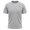Light Gray, variant on Mens Short Sleeve T-Shirts Classic Casual Crewneck Summer Athletic Muscle Tops Plus Size Breathable Solid Tee Shirt (Black, S)