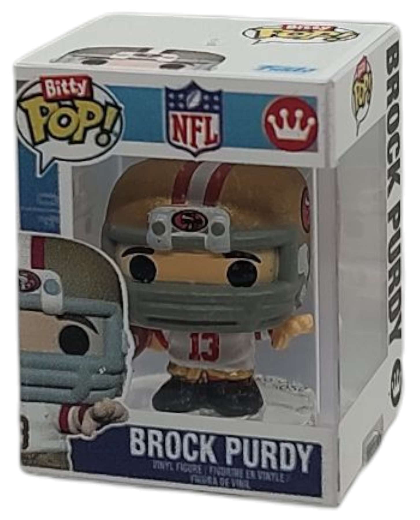 Funko NFL Bitty POP! Brock Purdy Micro Figure - Walmart.com