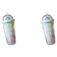 thumbnail image 1 of Botella de agua de plástico Naiovety, Rainbow, verde claro, 550ml, 2Conjunto, 1 of 6