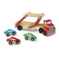 thumbnail image 1 of Melissa & Doug Porte-Voitures De Course En Bois Cap Sur L’Autodrome, 1 of 6