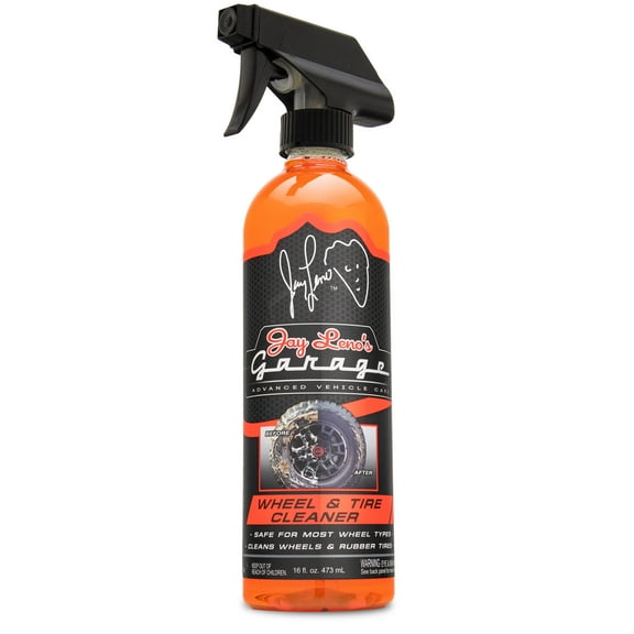 Jay Leno's Garage Wheel & Tire Cleaner (16 oz) - Easily Clean Car Wheels & Tires