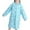 Light Blue, variant on TANYSU Girls Raincoat Rainwear With Hood And Pockets Lightweight Outerwear Tops For Daily School Outdoor Activities Toddler Teen Rain Wear Child Solid Color