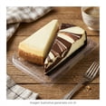 thumbnail image 4 of Tarta de queso Freshness Guaranteed estilo New York con mármol de chocolate 2 rebanadas, 4 of 4