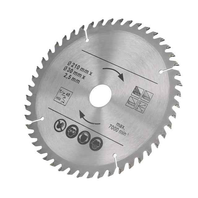 Miter Saw Blade Table Saw Blade Circular Saw Blade Carbide For Woodworking Miter Table Saws Wood Plastic Cutting 8-1/4in