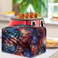 thumbnail image 3 of American Flag Daisy Toaster Cover Kitchen Small Appliance Dust Cover Toaster Cover for Standard 4 Slice Toasters Bread Maker Accessories, 3 of 7
