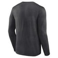 thumbnail image 3 of Men's Charcoal Kansas Jayhawks KC Logo Long Sleeve T-Shirt, 3 of 3