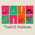 thumbnail image 2 of CafePress - Medical Assistant Pop Art 2 Tote Bag - Unisex Canvas Tote Bag, Beige, 1-Piece, 2 of 6