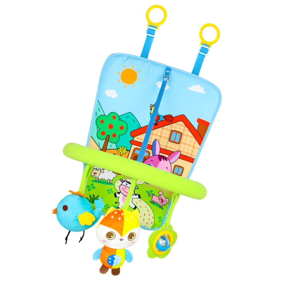 Infant Car Toy 3 Kick And Play Toys With Sound Rear Car Fun Travel Baby Toy For Baby 0 12 Months Walmart