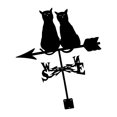 thumbnail image 4 of LOVIVER Weather Vane Animal Decoration Metal Outdoor Statue Wind Direction Indicator, 4 of 8