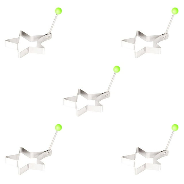 Wosthever Molde para tortitas, molde para tortillas, resistencia al calor, anillo de huevo frito reutilizable en forma de corazón, creación rápida de Type2 NO2 Wosthever CBP062894