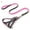 Pink, variant on SPRING PARK Pet Dog Denim Thick Wear-resistant Chest Strap Traction Leash Puppy Collar Belt