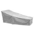 thumbnail image 1 of Funda para sillón de tela Oxford resistente al agua, protectora para tumbonas de patio Plata, 1 of 9