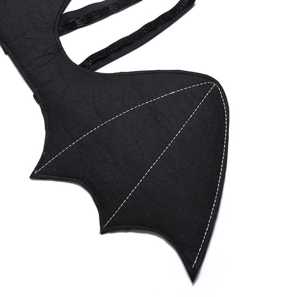 Alas De Murciélago De Halloween Para Niñas – Disfraz Ligero Con Cubierta Facial – Accesorios De Fieltro Para Fiestas De Disfraces, Carnaval Y Juego De Roles