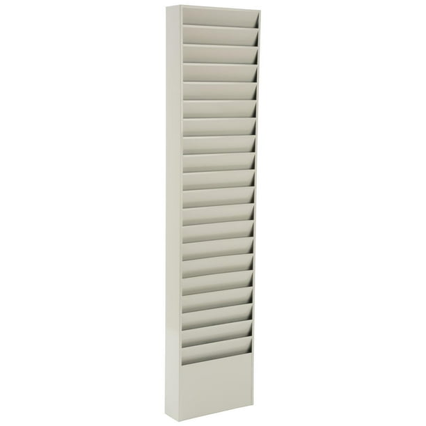 File Folder Wall Rack 20 Pockets Tiered Office And Medical Charts Putty Powder Coated Steel Jmff20pty Com - File Folder Wall Rack File Folder Wall Rack 20 Pockets Tiered Office And Medical Charts Putty Powder Coated Steel Jmff20pty Com - File Folder Wall Rack