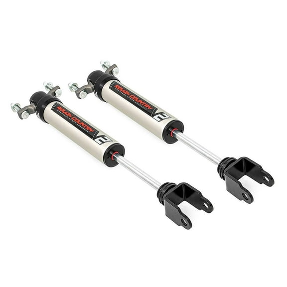 Rough Country 0-2" V2 Front Shocks for 11-23 Chevy/GMC 2500HD/3500HD - 760795_A Fits select: 2011-2023 CHEVROLET SILVERADO, 2011-2023 GMC SIERRA