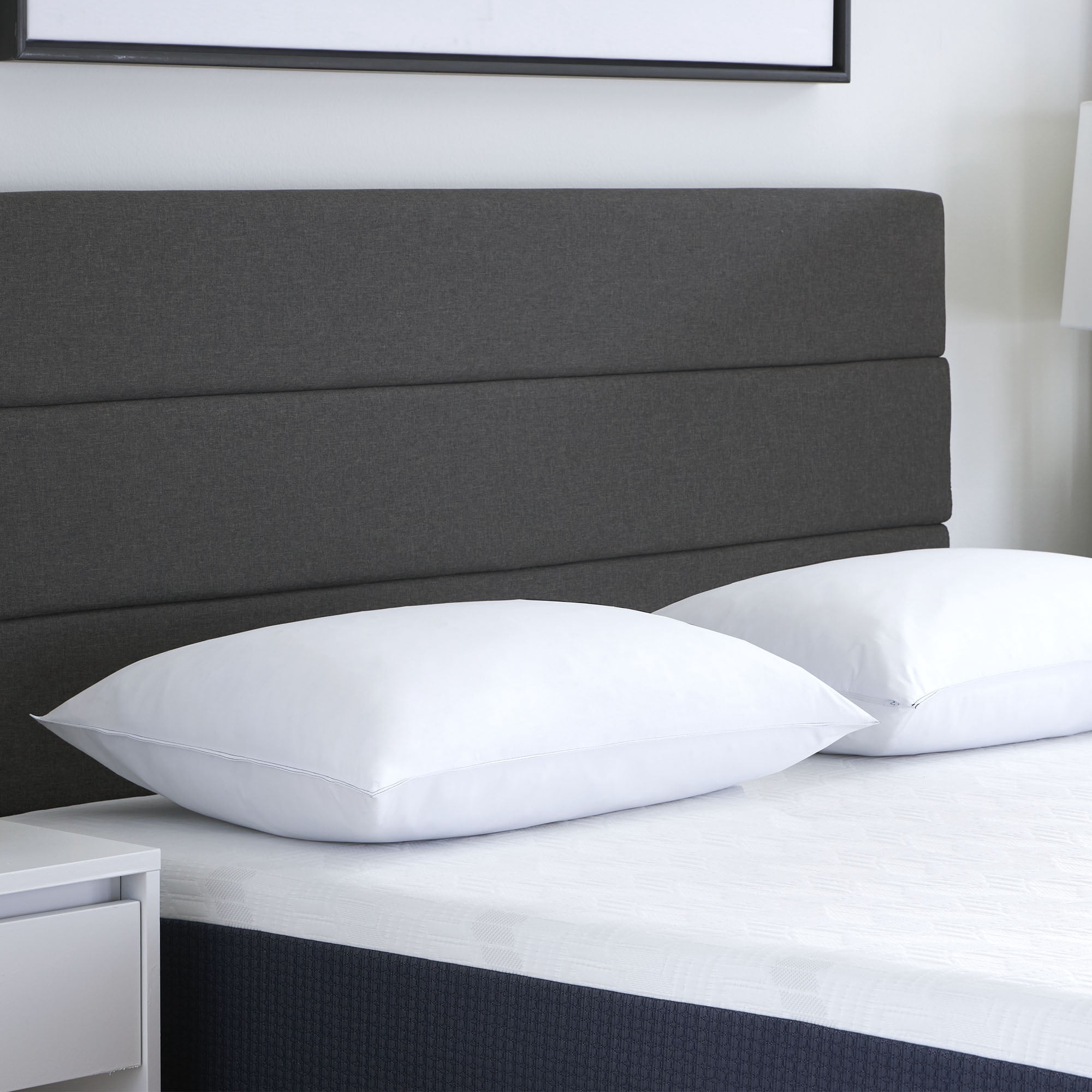 Comfort Tech Shredded Foam Bed Pillow, Standard/Queen