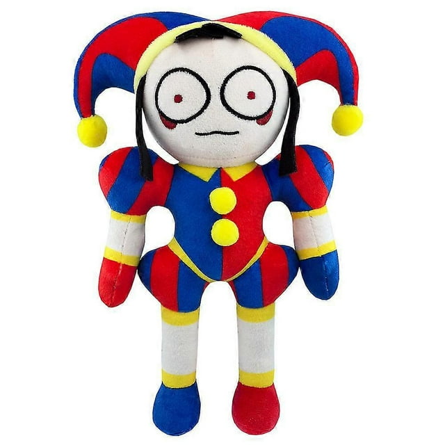 2023 Cute The Amazing Digital Circus Plush Clown Toy Jax Pomni Soft Stuffed Plushies Dolls Toys Christmas Birthday Gifts Hot!