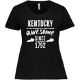 thumbnail image 3 of Inktastic Kentucky is Awesome Since 1792 Women's Plus Size T-Shirt, 3 of 5