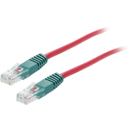 UPC: 0037332187581 | TRIPP LITE N010-010-RD 10 ft. Cat 5/5E Red Cat5e 350MHz Molded Cross-over Patch Cable (RJ45 M/M) – Red