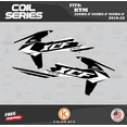 thumbnail image 2 of Kalair GFX Graphics Kit for KTM Enduro 4-Stroke 250 XC-F, 350 XC-F and 450 XC-F (2019-2022) Coil Series, 2 of 5