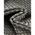 thumbnail image 4 of Unique Loom Outdoor Border Collection Area Rug - Greek Key (6' 1" Square Gray/Black), 4 of 7