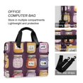 thumbnail image 4 of FORMRS 16" Laptop Bag Carrying Sleeve Case with Handle Travel Shoulder Briefcase, Purple Jam, 4 of 8