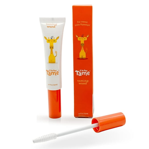 T is for Tame - Varita para domar el cabello - Stick para el encrespamiento, cabellos sueltos estáticos y más Crema sin enjuague hecha con ingredientes naturales a base de plantas Aceite de coco Ace