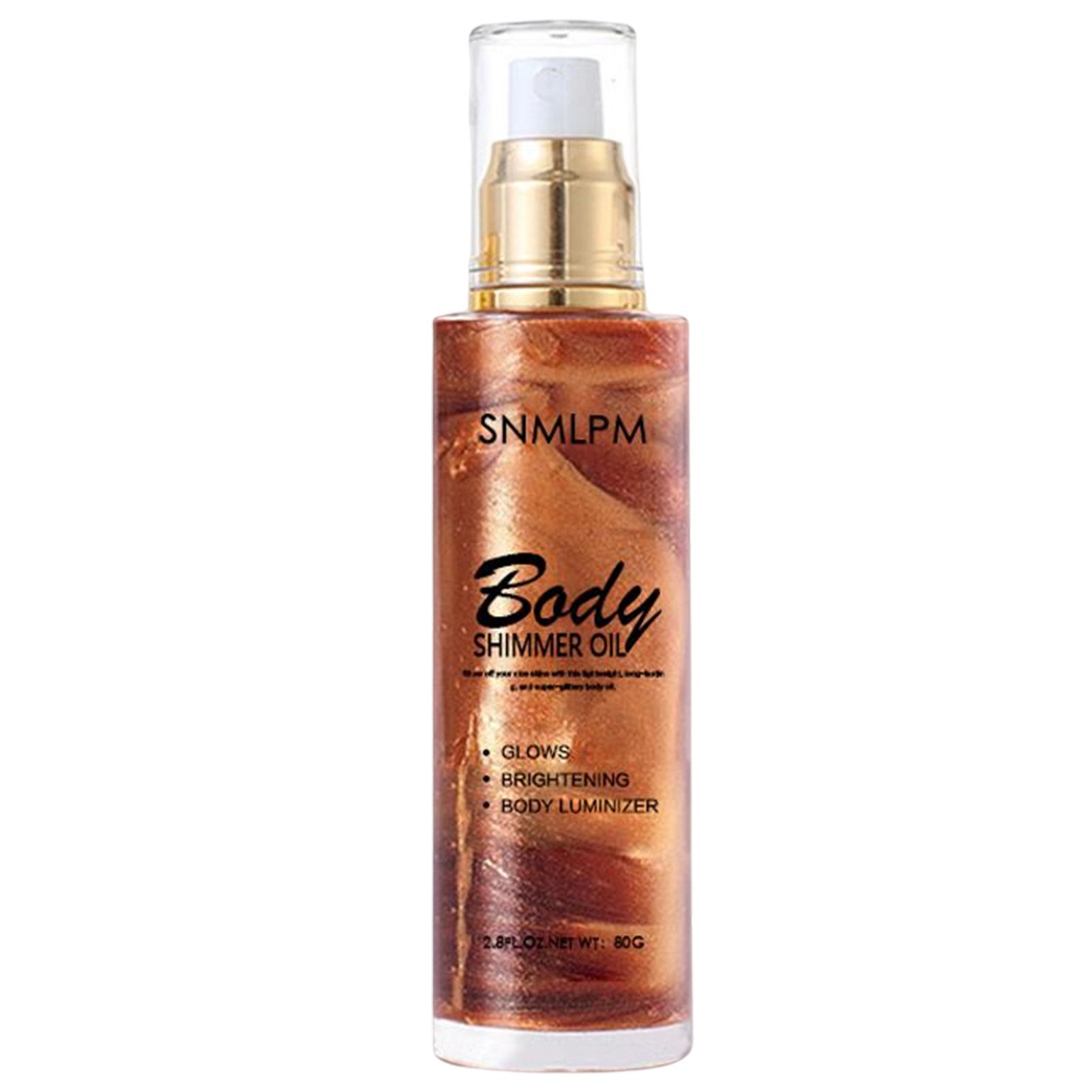 Body Shimmer Oil Multifunctional Body Smooth Oil Body Moisturizing