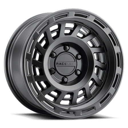 Raceline 957B-HALO 17" Cast Aluminum Wheel, HALO SATIN BLACK 17X8.5 6X120 0mm Fits select: 2015-2016 CHEVROLET COLORADO LT, 2021-2023 CHEVROLET COLORADO
