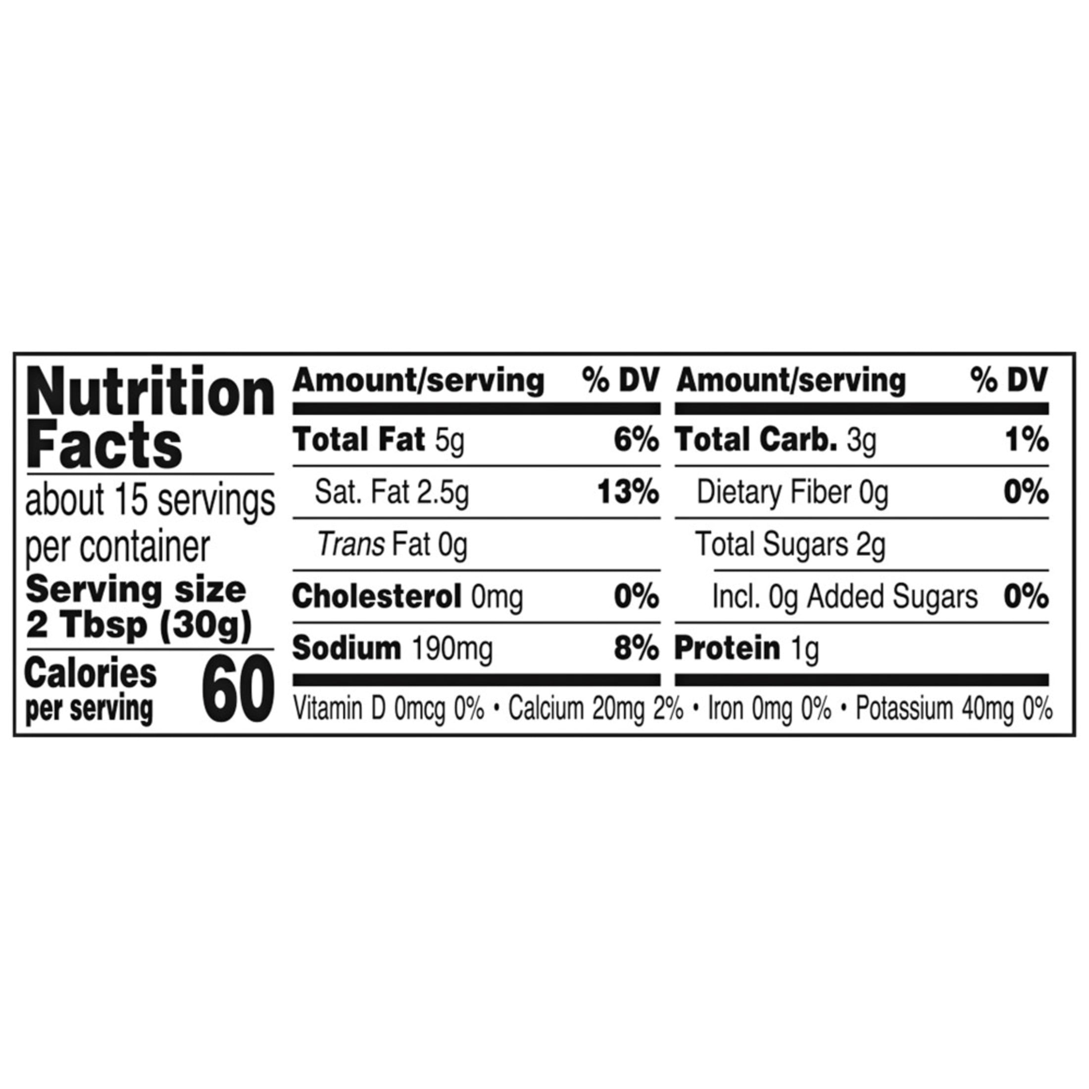 Dean's® Ranch Dip 16 oz, Refrigerated Dairy Dip