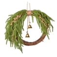 thumbnail image 2 of Ramas artificiales de pino Norfolk para manualidades | Tallos de pino verde de imitación de 44 cm para coronas, guirnaldas y decoración navideña para interiores y exteriores., 2 of 6