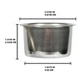 thumbnail image 2 of Univen Panier-Filtre de Cafetière Espresso Tasse Remplace Mr. Coffee 4101, 2 of 5