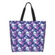 thumbnail image 1 of Disketp Skull Flower Bolsa Tote Estampada para Mujer, Bolso de Hombro y de Mano para Compras y Viajes, 1 of 8