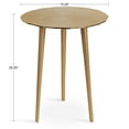 thumbnail image 2 of Kate and Laurel Sancia Modern Side Table, 15 x 15 x 20, Gold, Sand Casted Iron Table For Display and Storage, 2 of 7