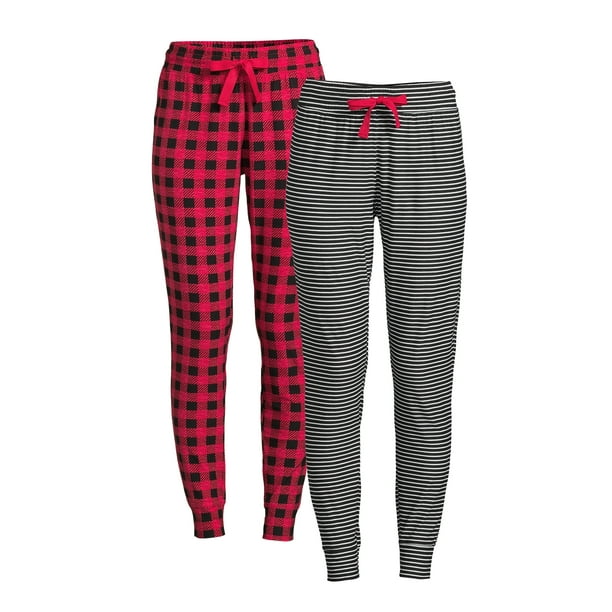 Jaclyn Intimates Loungewear Sleep Pants Pajamas (Women's or Women's Plus), 2 Pack