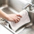 3PCS Kitchen Daily Dish Towel Dish Cloth Kitchen Rag NonStick Oil