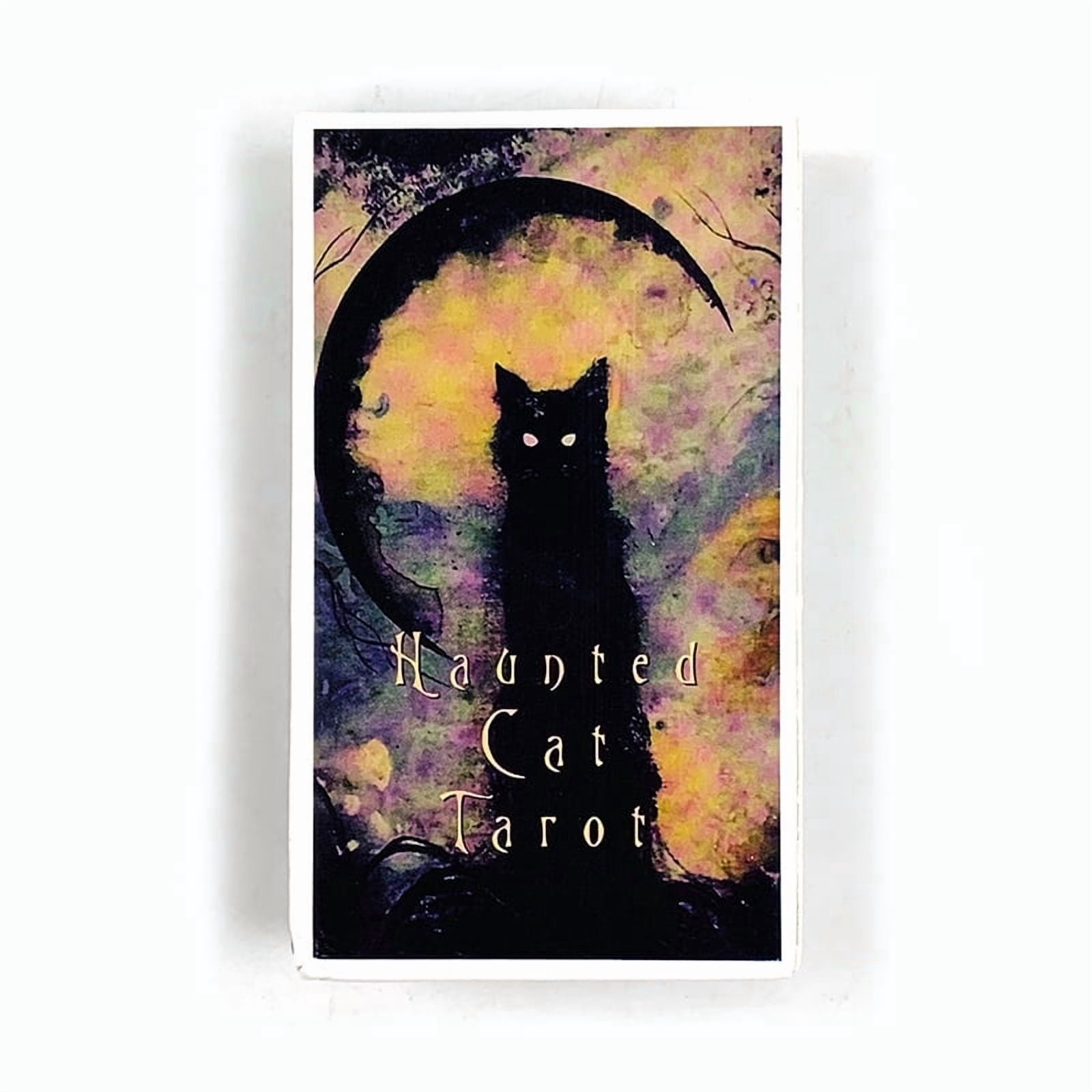 New Tarot Haunted Cat Tarot Deck Fate Divination Oracle Board Games Playing Card Family Party Entertainment Cards Game