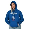 thumbnail image 3 of Alpha Dog Slush Puppie 80s Logo Hoodie Sweatshirt Women Men Brisco Brands M, 3 of 6