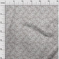 thumbnail image 3 of oneOone Rayon Light Gray Fabric Asian Block Print Craft Projects Decor Fabric Printed By The Yard 56 Inch Wide, 3 of 4