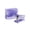 Purple, variant on Yhmxh Transparent Labor Saving Stapler with Gift Box, Aesthetic Clear Desktop Stapling Machine, Portable Binding Stapler for Students, Office Document Paper Binding Stationery Supplies